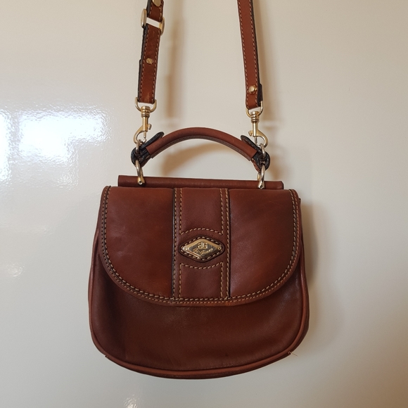 VINTAGE Genuine Italian Leather Bag - Picture 5 of 10